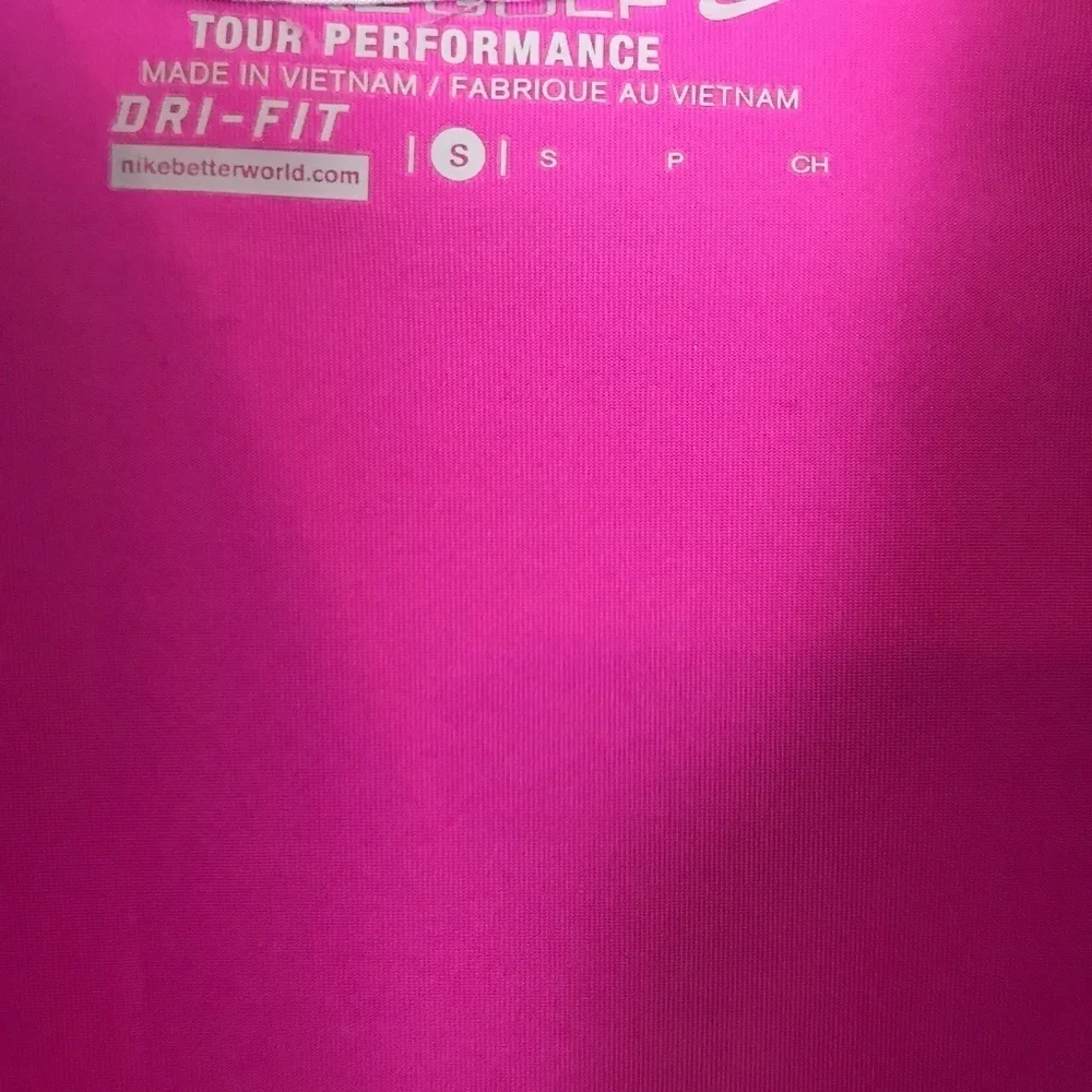 Nike Golf Tour Performance DriFit sleeveless top S